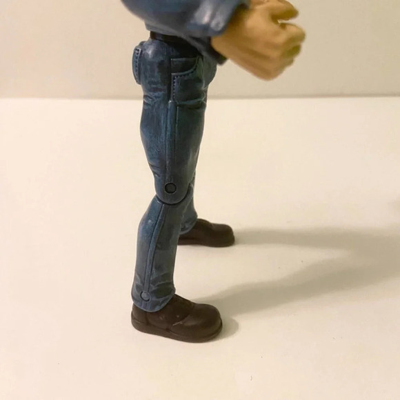 1999 Jakks Pacific Hardcore Bob Holly Action Figure WWF WWE Titan Tron Live - Picture 14 of 16